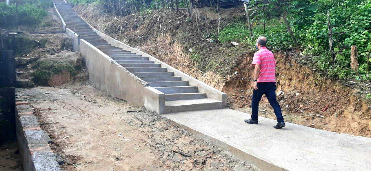 Camacã: Escadarias são recuperadas depois de 30 anos